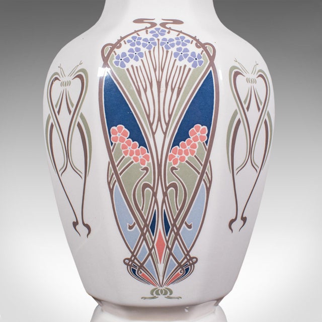 Pair of Vintage Liberty London Table Lamp Bases, English, Ianthe Pattern, Light For Sale - Image 10 of 10