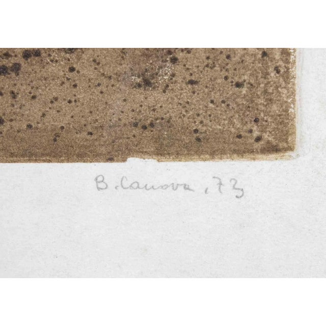 Osteria del Tempo Perso is an artwork realized by Bruno Canova,1973. Etching, Artist Proof. 75 x 95 cm. Handsigned and...