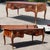 Metal French Style Desk, Inlaid Kingswood with Brass Decoration, Very Impressive. For Sale - Image 7 of 17