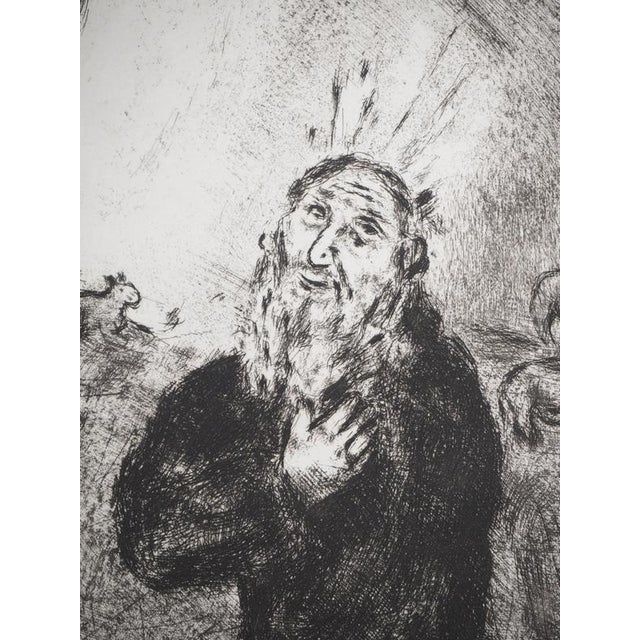 Marc Chagall, The Burning Bush, Original Engraving For Sale - Image 4 of 6
