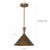 Brass Mid Century Style Handmade Brass Ceiling Pendant Light Fixture, Vintage Brass Pendant Lamp, Modern Rustic Home Decor Lighting For Sale - Image 8 of 12