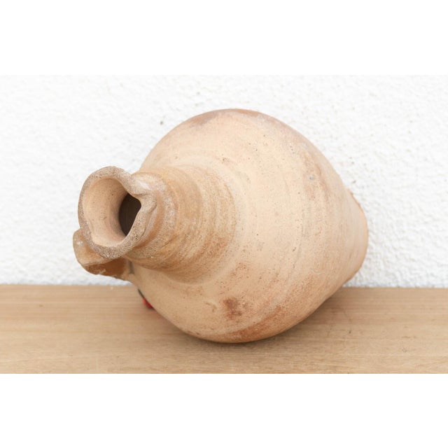 Antique French Farmhouse Clay Pitcher For Sale In Los Angeles - Image 6 of 10