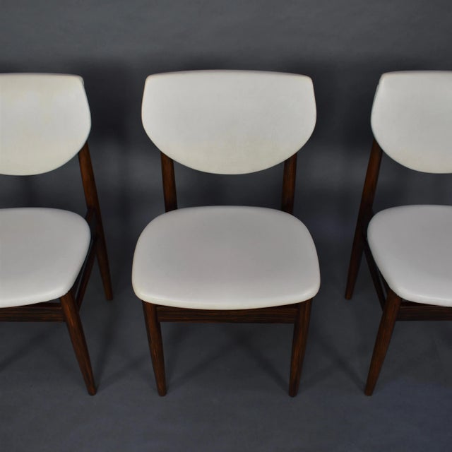 Wenge Dining Room Chairs, 1960s, Set of 4 For Sale - Image 12 of 18