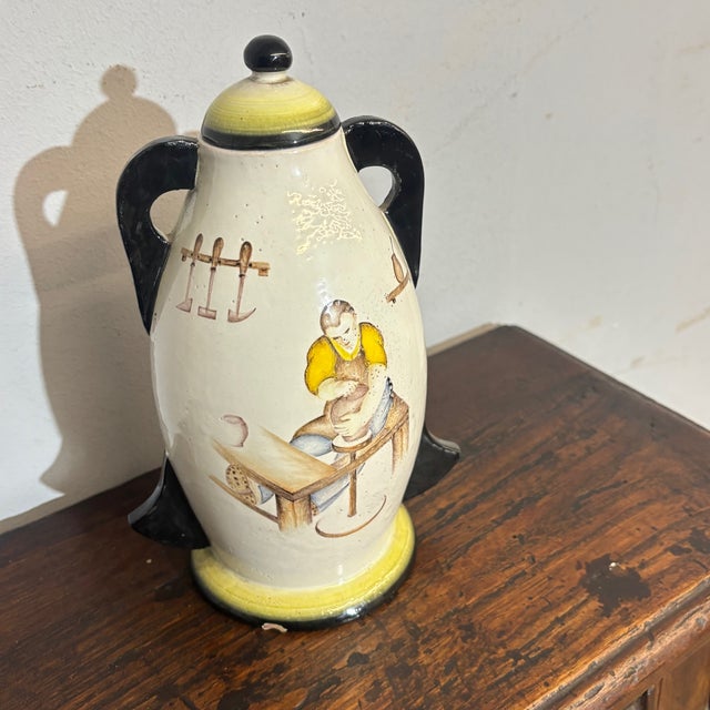 Vintage Ceramic Object by Ivos Pacetti, 1930 For Sale - Image 3 of 14