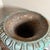 1950s Vintage Pair French Country Cast Iron Verdigris Green Garden Urns Planters For Sale - Image 5 of 8