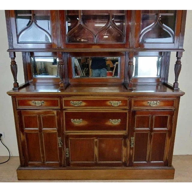 Large Antique Library in Mahogany, 1800s For Sale - Image 3 of 9