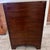 Wood 1970s Small 4 Drawer Campaign Chest Cabinet For Sale - Image 7 of 13