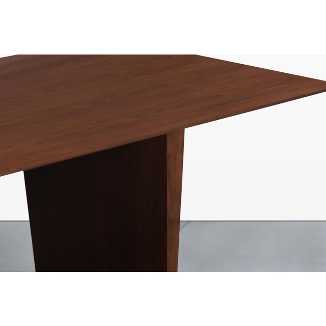 Mid-Century Walnut Extendable Dining Table by Edward J. Wormley for Dunbar For Sale - Image 9 of 17