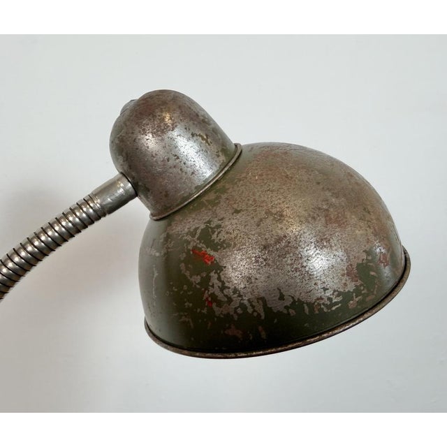 Industrial Workshop Gooseneck Table Lamp, 1960s For Sale - Image 12 of 18