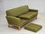 3-Seater Danish Sofa in Green Furniture Wool and Oak Wood, 1970s For Sale - Image 11 of 18