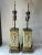 Chinoiserie Pair Early 20th Century Chinese Yellow Enameled Porcelain Vases Mounted as Lamps, Brass Mounts For Sale - Image 3 of 13
