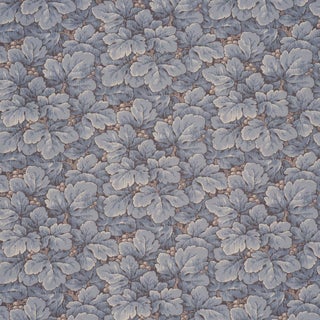 Boråstapeter Waldemar Fabric In Blue For Sale