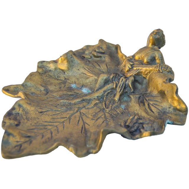 Mid 20th Century Mid-Century Brass Ashtray For Sale - Image 5 of 7