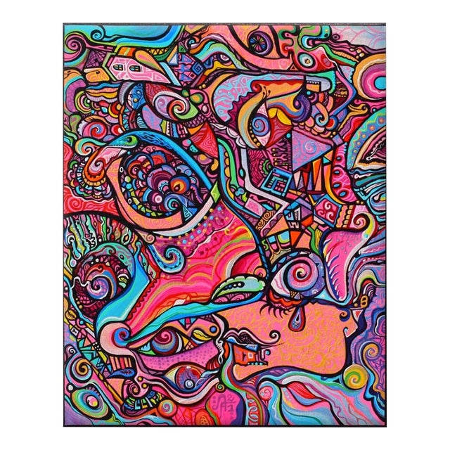 Alexander Arshansky, "Walk on a Beach" Abstract Piece For Sale