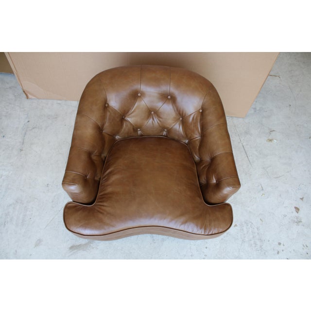 Brown Candace Armchair Mexico Brown For Sale - Image 8 of 8
