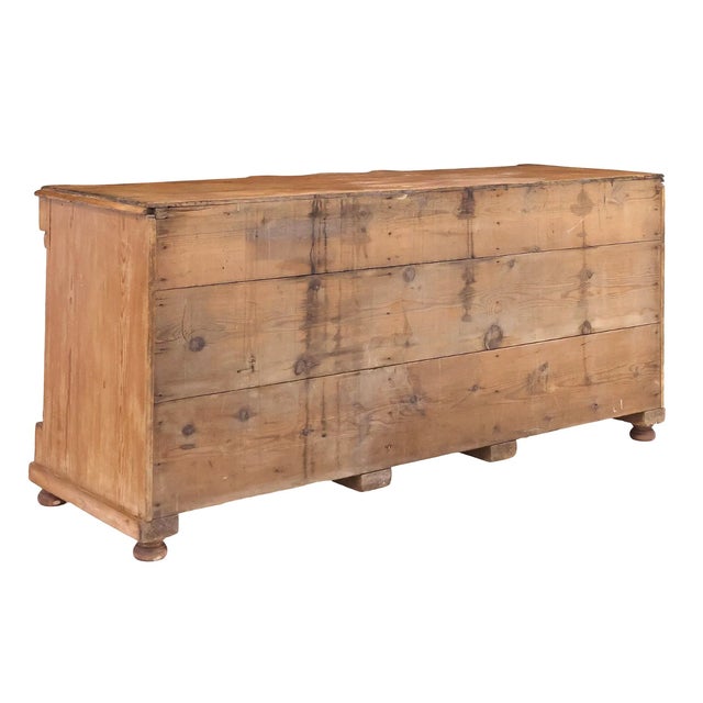 Mid 19th Century Antique English Victorian Pine Kitchen Dresser | 19th Century Sideboard For Sale - Image 5 of 6