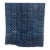 Ticking Pattern Indigo Mud Cloth Throw For Sale