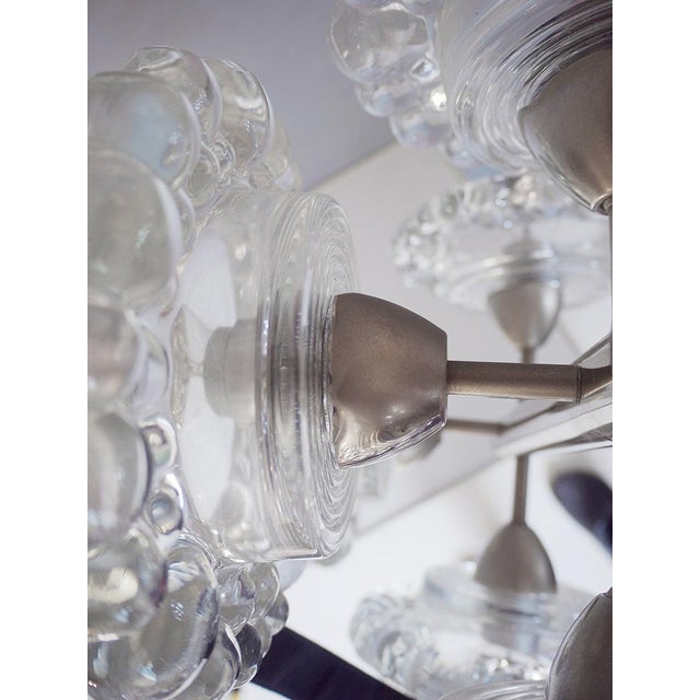 Sputnik Water Drop Chandelier in Murano Glass & Chrome from Peill & Putzler, 1960s, Germany For Sale - Image 11 of 15