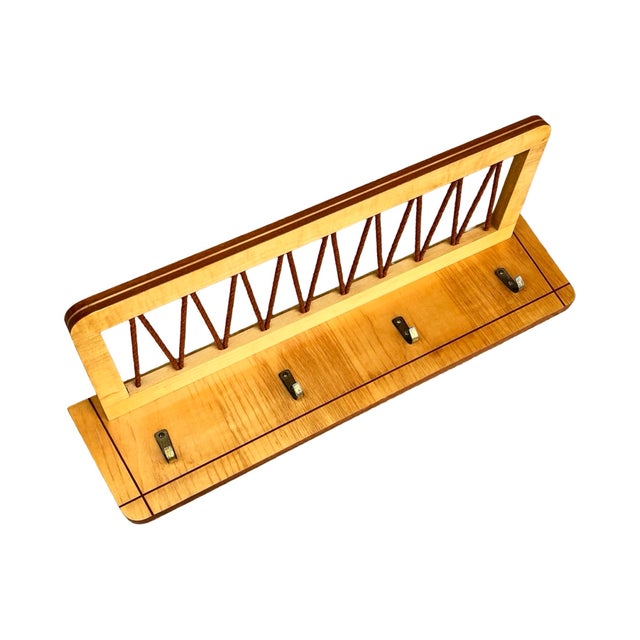 Wall Hanger in Brussels Style, Rudi Volket, Germany, 1950s. For Sale - Image 10 of 12