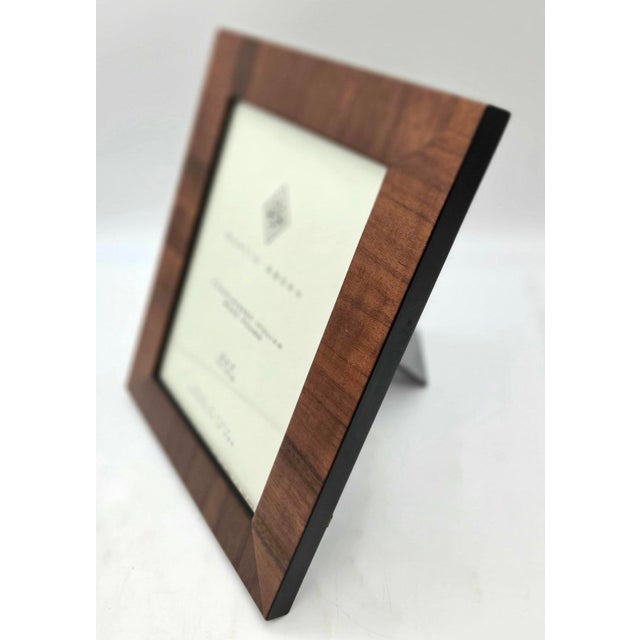 1990s 1990s Martin Aborn 5" X 7" Italian Wood Photo Frame For Sale - Image 5 of 12