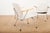 Kembo Armchairs with Chrome-Plated Tubular Steel Frames, Beechwood Armrests and Kvadrat Upholstery by Willem Hendrik Gispen for Kembo, 1954, Set of 2 For Sale - Image 3 of 12