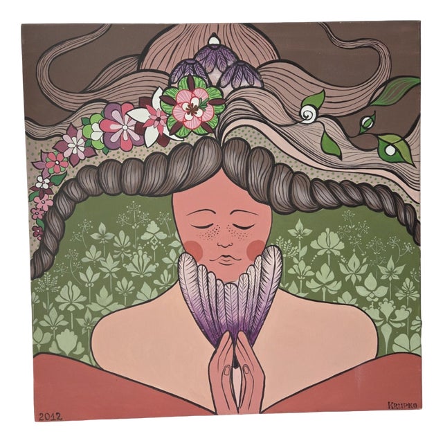 Katya Krupko, Gratitude, 2012, Oil on Canvas For Sale