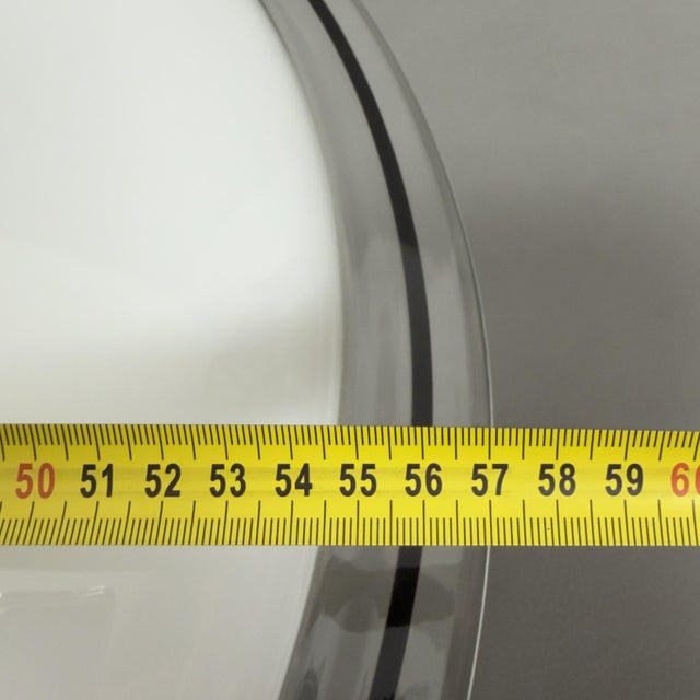 Space Age Murano Glass Ceiling Lamp from Simon & Schelle, 1970s For Sale - Image 11 of 13