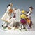 Rococo Crinoline Group the Heart Box attributed to J.J. Kaendler for Meissen, Germany, 1850 For Sale - Image 3 of 9