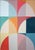 2026, Modern Bauhaus Painting, Sonoma Superbloom, Abstract Geometric Landscape Triptych in Vivid Tones, Original Painting by Natalia Roman For Sale In Miami - Image 6 of 11