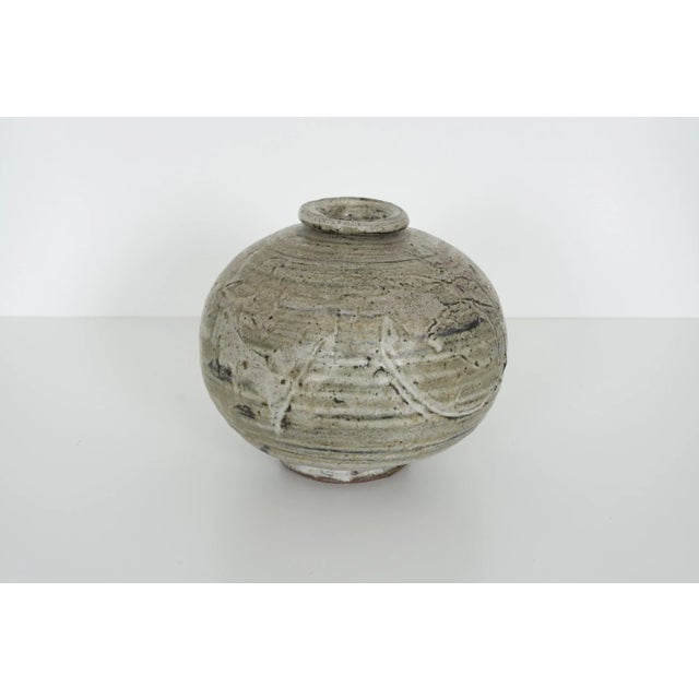 1960s Early Peter Voulkus Ceramic Vase For Sale - Image 5 of 8