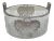 Vintage Silver Overlay Flower Basket Ice Bucket For Sale