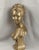 Vintage Gilt Composition Bust "Lys" After Emile Pinedo, French Art Nouveau Revival Sculpture For Sale - Image 14 of 18
