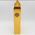 Mid-Century Modern Vintage Brass Wall Mounted Match Stick Holder With Scallop Shell For Sale - Image 3 of 9