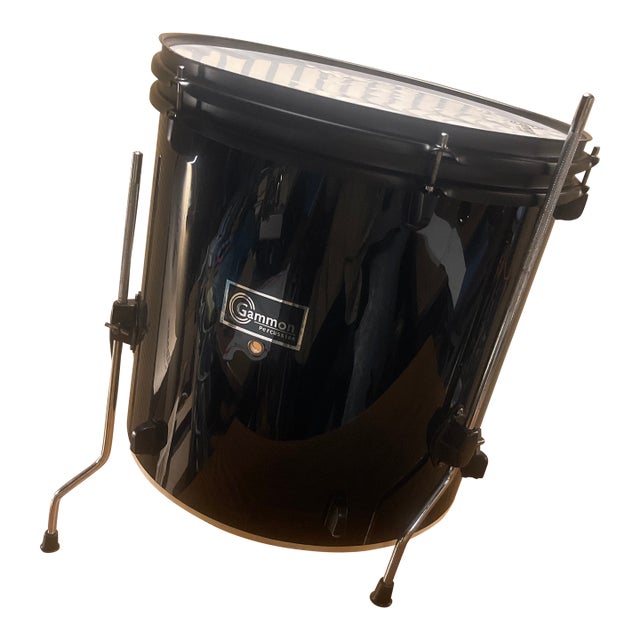 Vintage Gammon Percussion Drum as Sculptural Decor Object | Modern Industrial Design For Sale