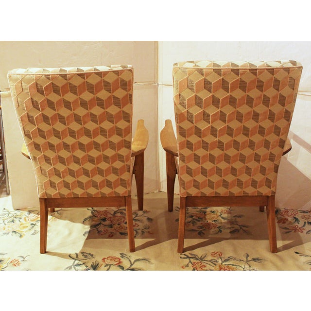 Mid-20th Century Pair of Parker-Knoll Arm Chairs For Sale In Raleigh - Image 6 of 8