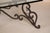 Baroque Style Wrought Iron and Glass Low Table, 20th Century For Sale - Image 4 of 11