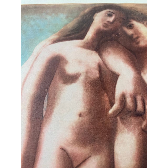 Pablo Picasso (Spanish, 1881-1973), 'Two Nudes'. An original period 1946 lithograph, printed by Albert Carman, City...