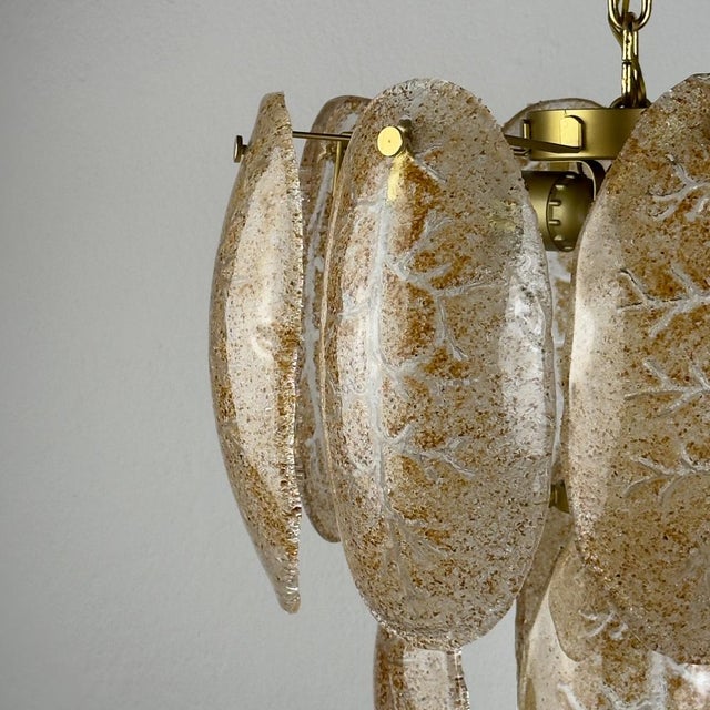 Murano Glass Cascade Chandelier, Italy, 1980s For Sale - Image 10 of 18