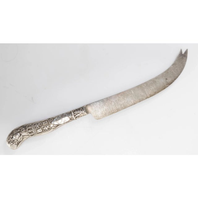 We are selling this Sterling silver grapefruit or cheese knife by Greenleaf & Crosby Co. of Florida. Southern silver is...