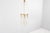 Mid-Century Brass and Glass Suspension Lamp from Arredoluce Monza, Italy, 1960s For Sale - Image 4 of 18