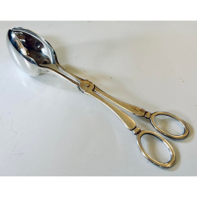 Silver Serving Tongs Chairish