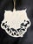 Vintage Lenox Ivory Porcelain "Rejoice" Singing Angels Christmas Ornament Excellent Condition For Sale - Image 9 of 10