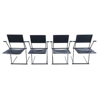 Ballerina Dining Chairs attributed to Herbert Ohl for Matteo Grassi, Italy, 1990s, Set of 4 For Sale