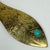 Mid 20th Century Vintage Detailed Brass Fish Bottle Opener For Sale - Image 5 of 5