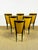 French Art Deco Dining Chairs, 1940, Set of 6 For Sale - Image 6 of 18