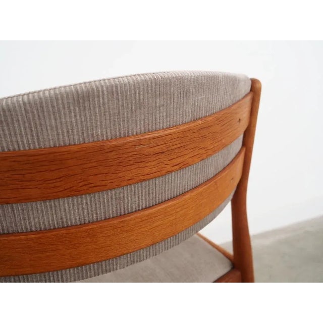 Danish Oak Chair by Poul M. Volther for FDB, 1960s For Sale - Image 11 of 15