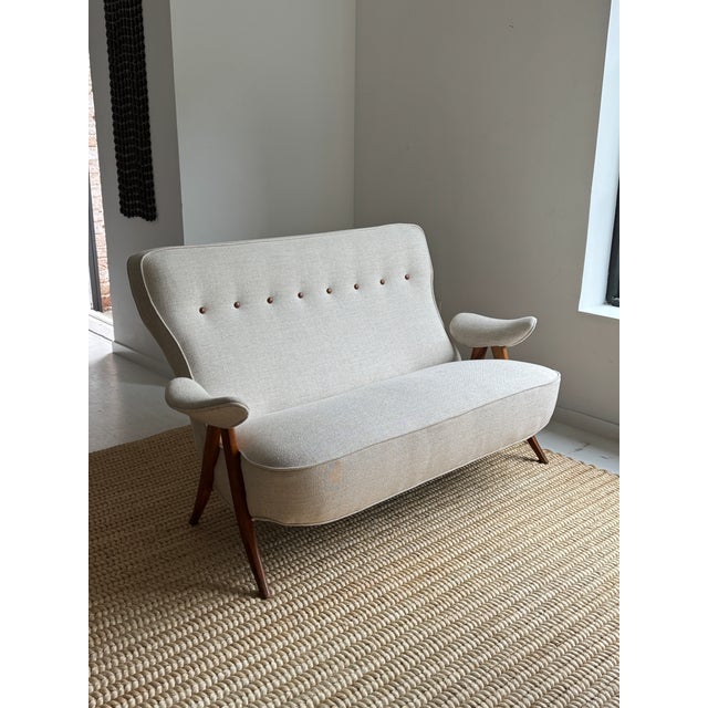Mid-Century Modern Mid Century Modern Dutch Sofa by Theo Ruth For Sale - Image 3 of 18