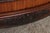Vintage French Style Bow Front 5 Drawer Inlaid Walnut Chest For Sale - Image 13 of 18