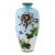 Antique Japanese Meiji Ginbari Cloisonne Enamel Vase For Sale