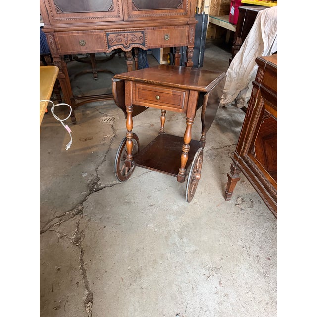 1900-1909 Victorian Butler Cart For Sale - Image 4 of 4